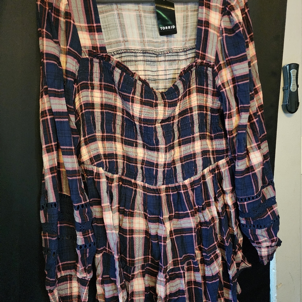 Torrid babydoll blouse New*